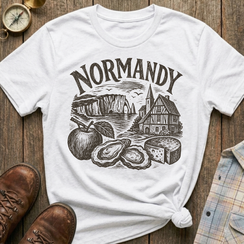 Normandy Sketch T-Shirt