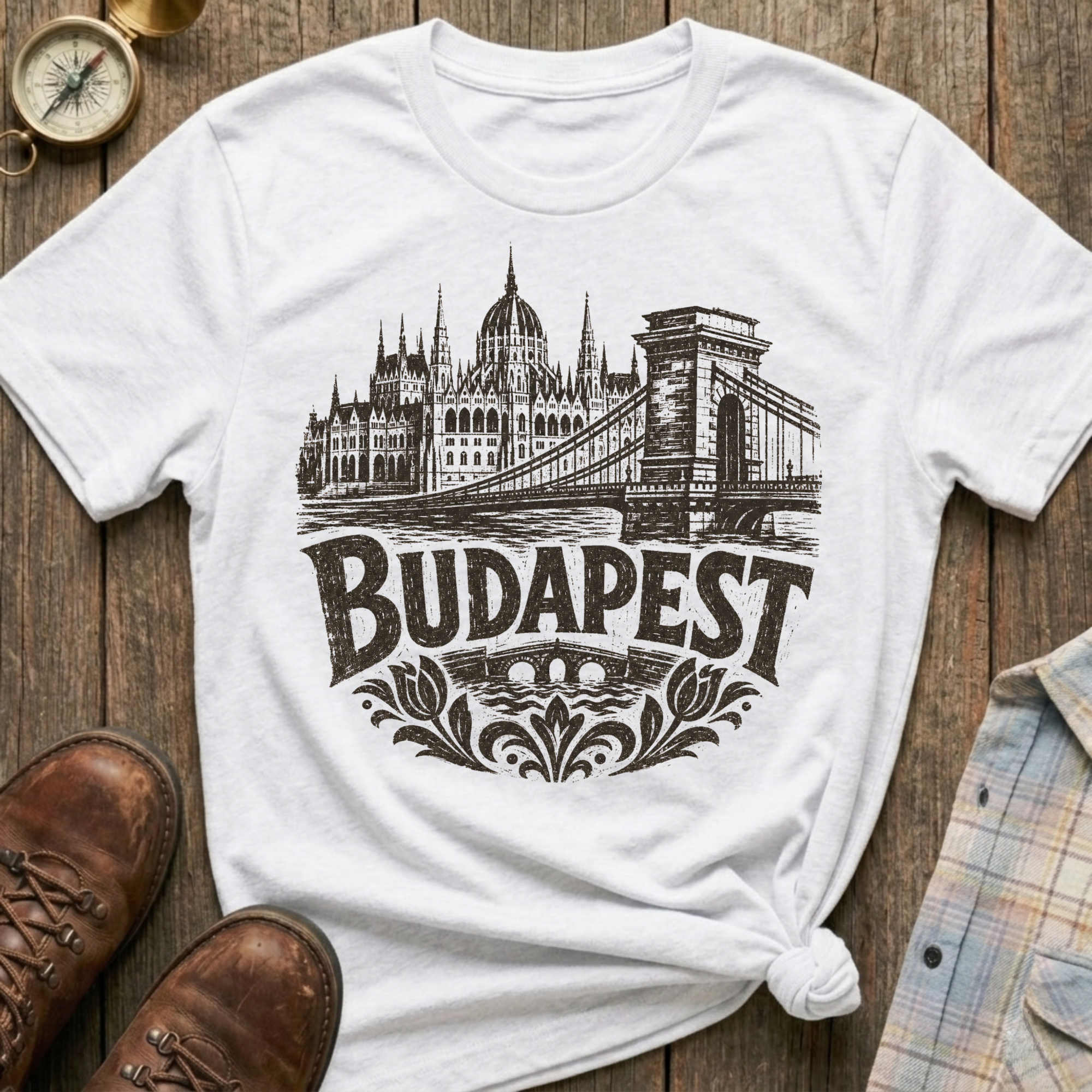 Budapest Sketch T-Shirt