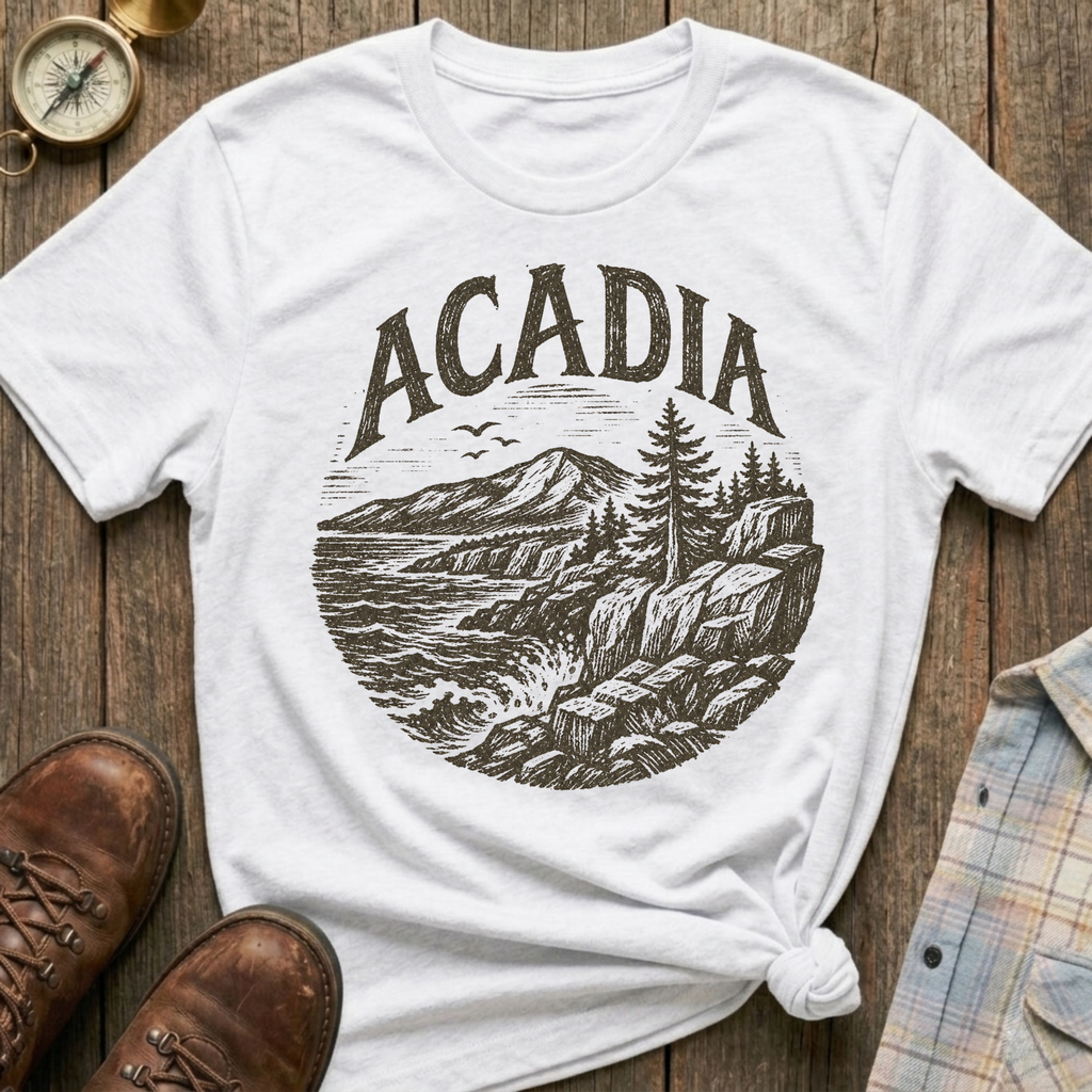 Acadia Sketch T-Shirt