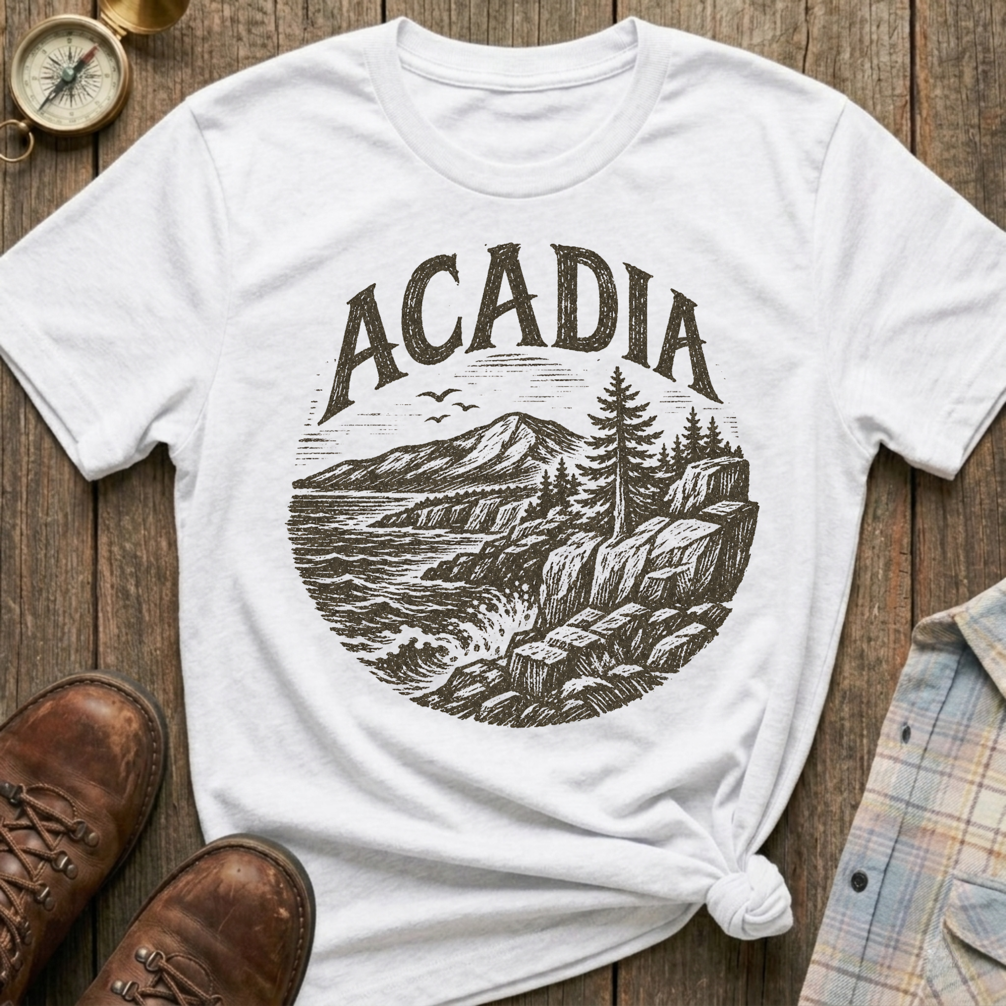 Acadia Sketch T-Shirt