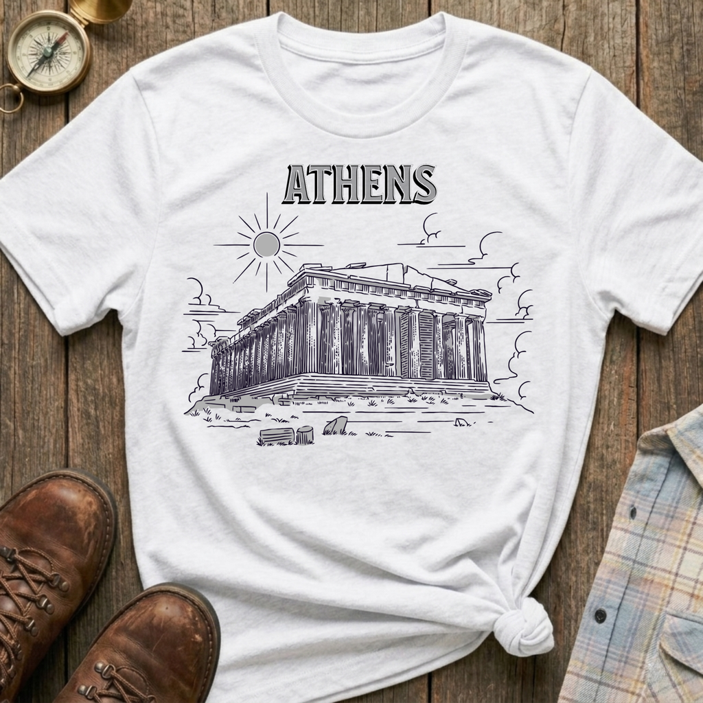 Athens Sketch T-Shirt