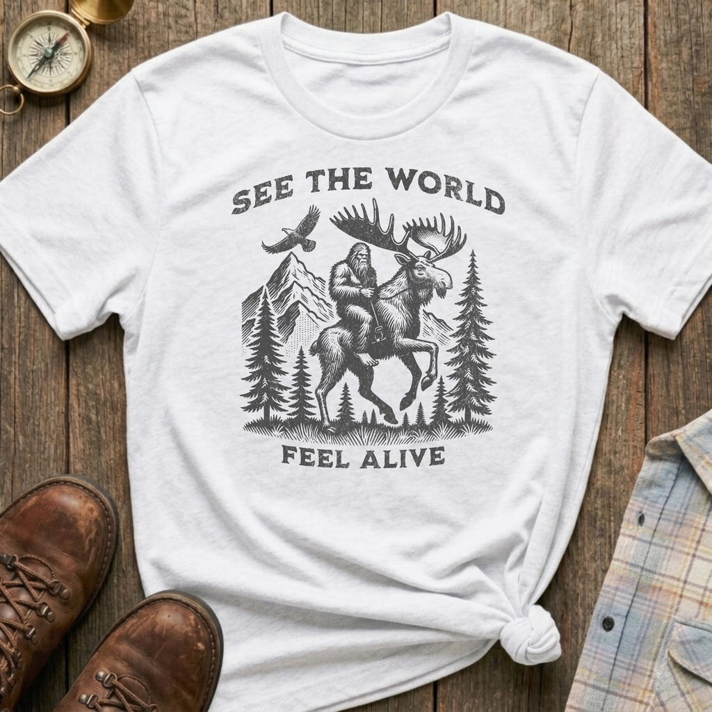 See The World T-Shirt
