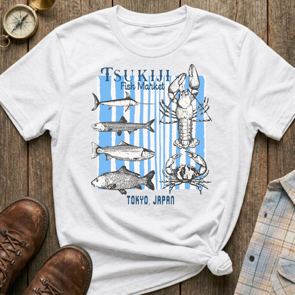 Tsukiji Graphic T-Shirt