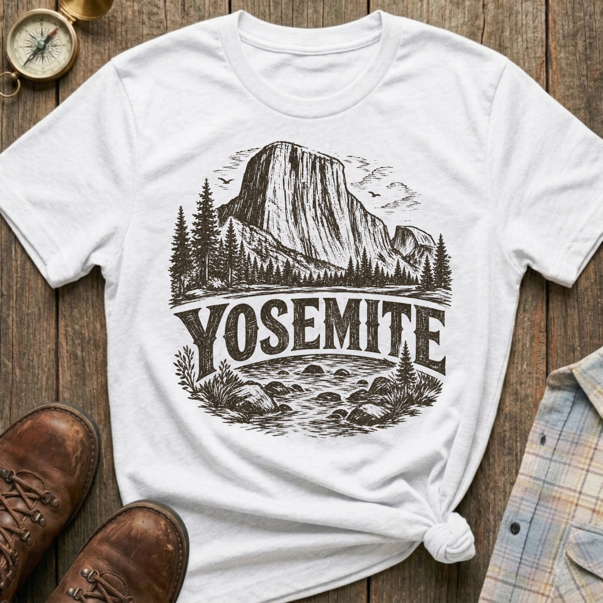 Yosemite Sketch T-Shirt