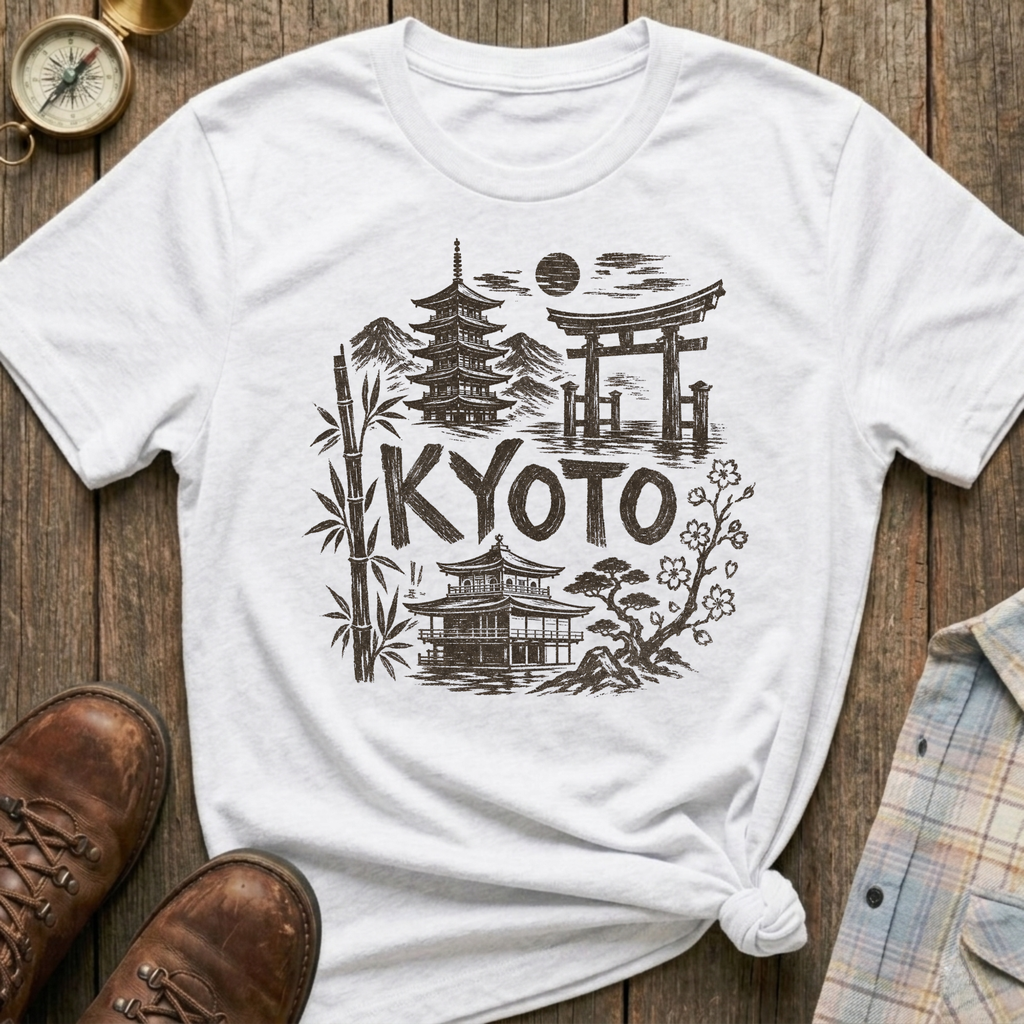 Kyoto Sketch T-Shirt