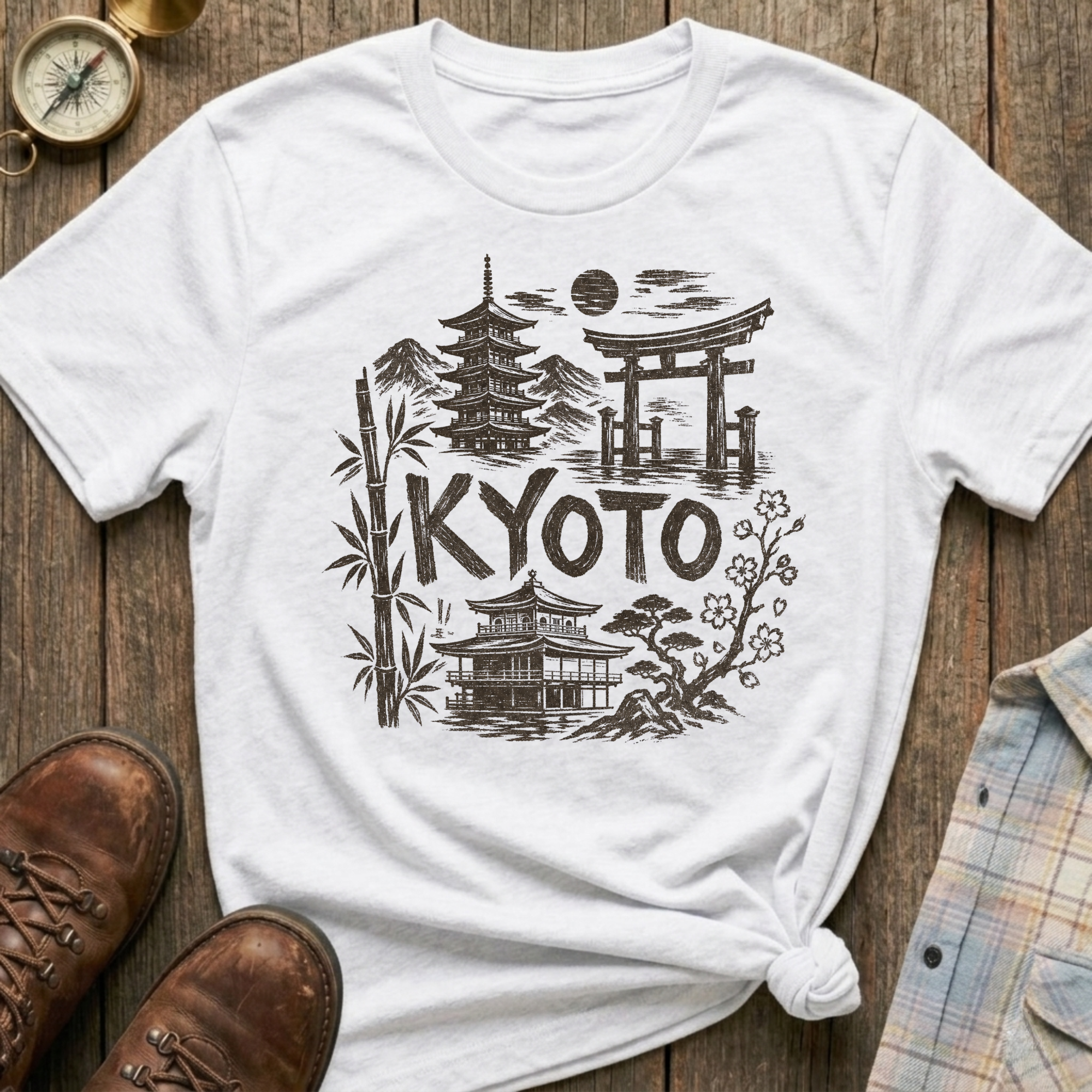 Kyoto Sketch T-Shirt