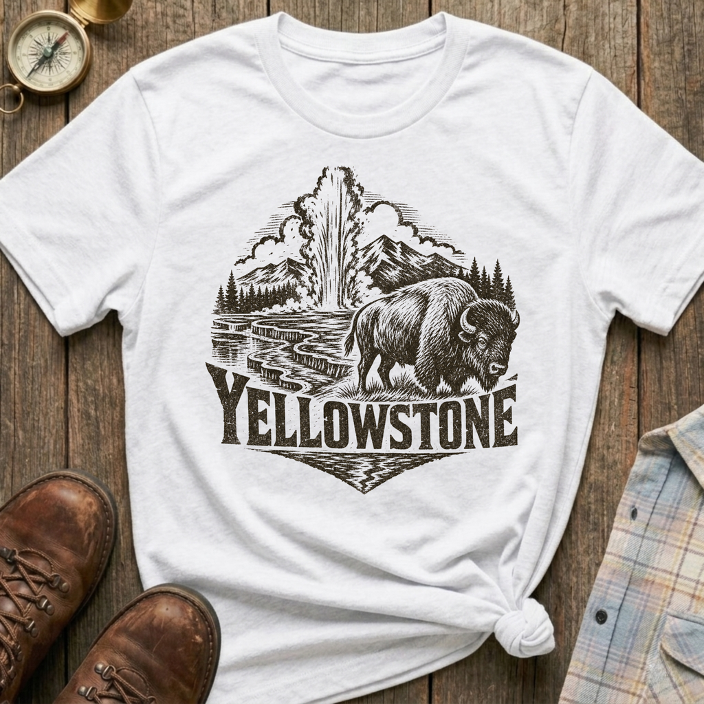 Yellowstone Sketch T-Shirt