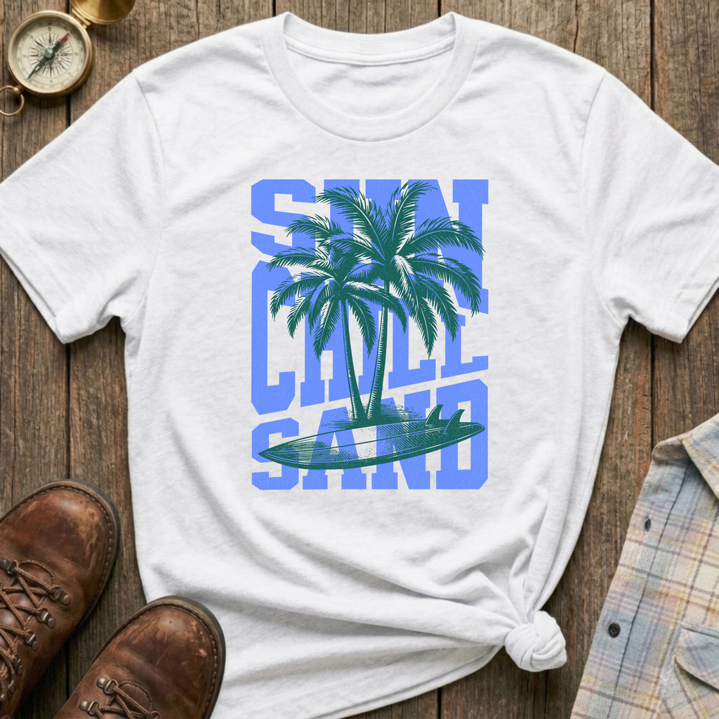 Sun, Chill, Sand T-Shirt