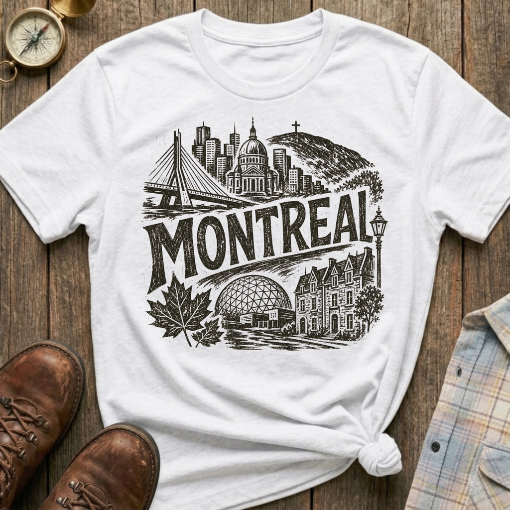 Montreal Sketch T-Shirt