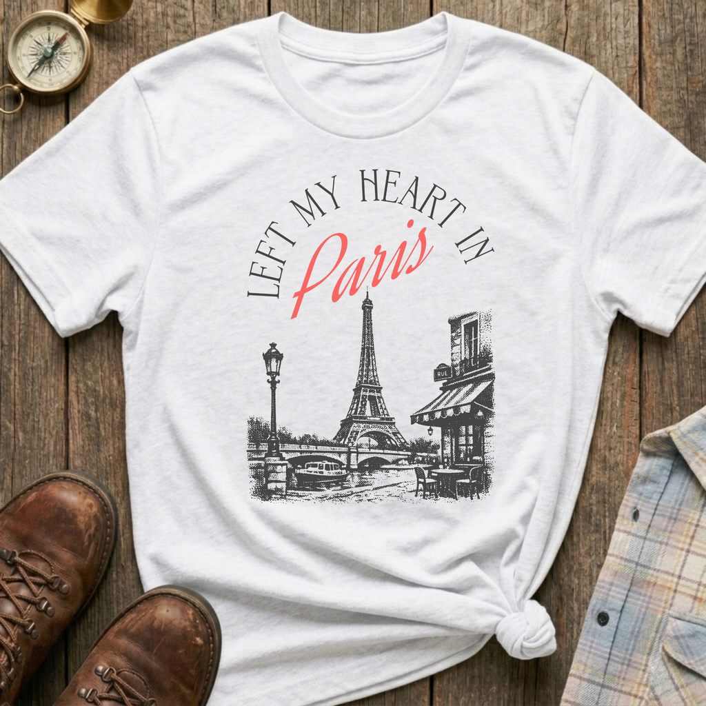 Paris Heart T-Shirt