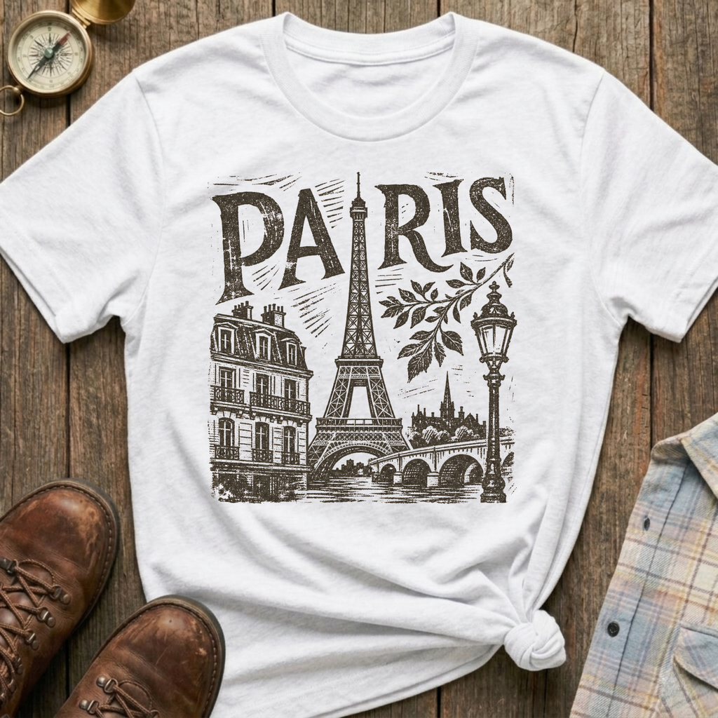 Paris Sketch T-Shirt