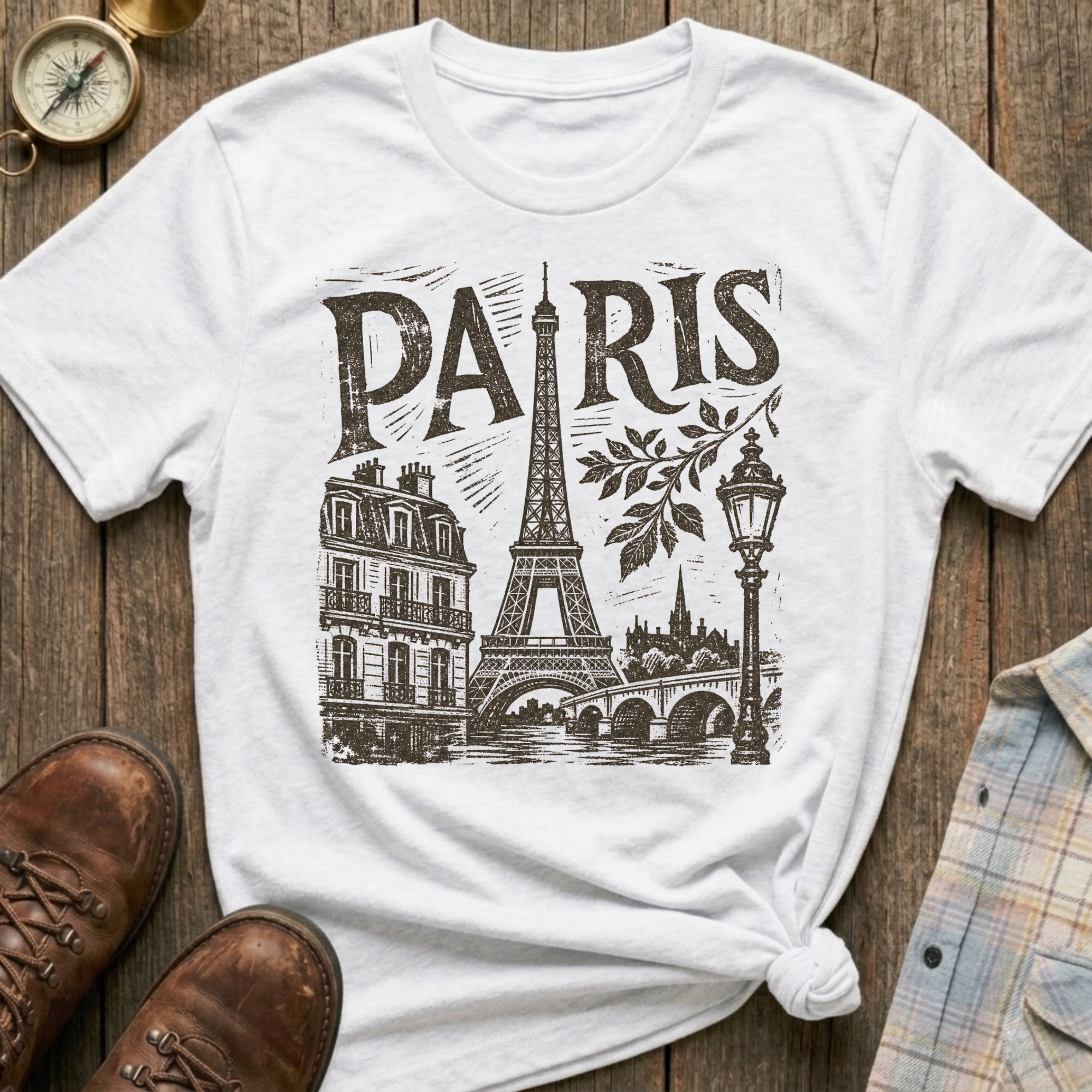 Paris Sketch T-Shirt
