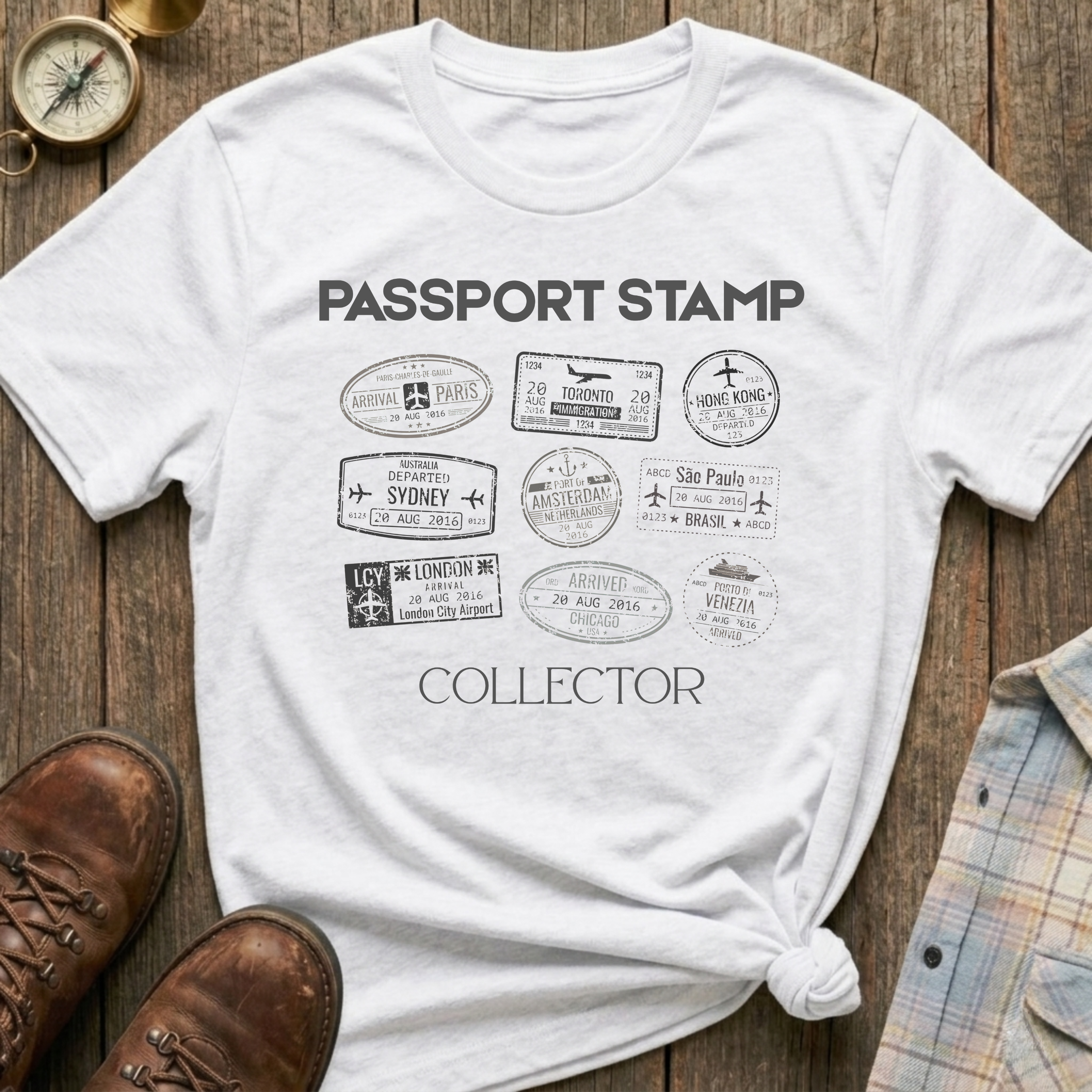 Stamp Collector T-Shirt